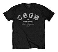 Cbgb - T-Shirt # L Black Unisex # Classic Logo [Import]