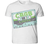 Cbgb - T-Shirt # M Sublimated,White Unisex # Tape [Import]