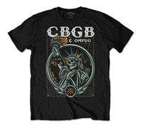 Cbgb - T-Shirt # S Black Unisex # Liberty [Import]