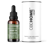 CBHOME Oils - Huile de Graines de Chanvre Isolated 40% - 30 ml - Base de Coco et Graines de Chanvre Écologique - Pressée à Froid - Sans Additifs ni Solvants - 100% Végétale - Certifié Écologique UE