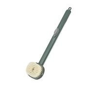 cbincn Brosse de bain liquide à long manche, brosses récurer en éponge douche détachables avec réservoir gel intégré, outil nettoyage profondeur pour la (Vert), Jaune, Gris, Vert, Rose