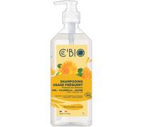 C'bio Shampooing usage fréquent Miel Calendula Avoine 1L