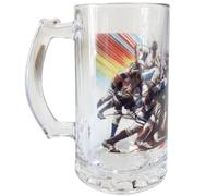 Cbkreation Chope à bière mêlée de Rugby 470 ML