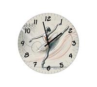 CBKREATION Horloge en verre danseuse 29 cm