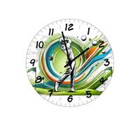 CBKREATION Horloge en verre golf 29 cm