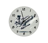CBKREATION Horloge en verre karaté 29 cm