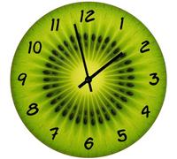 Cbkreation Horloge en Verre Tranche de Kiwi 29 cm