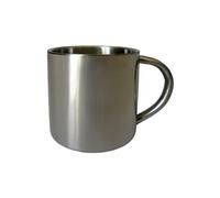 CBKREATION Mini mug - En inox - Gris - H 7 cm - Ø 7 cm - PHOTO PERSONNALISEE GRIS