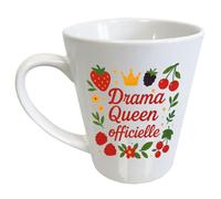 Cbkreation Mug conique Drama Queen officielle 320 ml