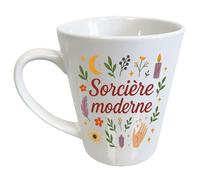 Cbkreation Mug conique Sorcière moderne 320 ml