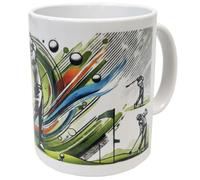 Cbkreation Mug en céramique blanche Golf
