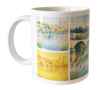 Cbkreation Mug en céramique pont d Avignon 350 ml