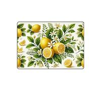 CBKREATION Planche à découper citrons 28.5 x 20 cm