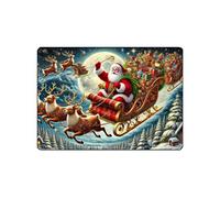 CBKREATION Planche à découper père noël 28.5 x 20 cm