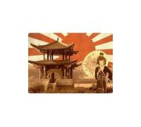 CBKREATION Tapis de souris Décor Japon 27 x 19 cm