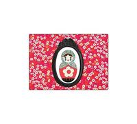 CBKREATION Tapis de souris Poupée russe liberty 27 x 19 cm