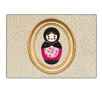 CBKREATION Tapis de souris Poupée russe pois 27 x 19 cm G