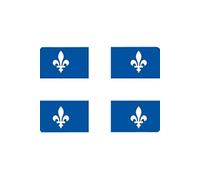 CBKREATION Tapis de souris Quebec 27 x 19 cm