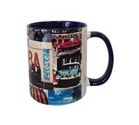 CBKREATION Tasse en céramique Cuba libre bleu by Cbkreation Dim : H.9.5 cm Diam 8 cm