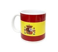 CBKREATION Tasse en céramique Drapeau Espagnol by Cbkreation Dim : H.9.5 cm Diam 8 cm