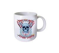Tasse En Céramique Live To Ride Rouge By Cbk Rouge