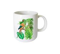 CBKREATION Tasse en céramique Perroquets Cbkreation Hauteur : 9.5 cm