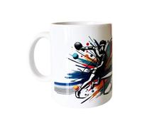 CBKREATION Tasse en céramique pingpong