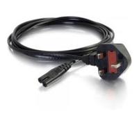 Cbl 1m bs1363 to iec 60320 c7 pwr cord G