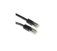 Cbl/1m Shield Cat5e Moulded Patch Black