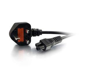 Cbl/2m BS 1363 to IEC 60320 C5 Pwr Cord