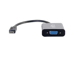 CBL/USB C to VGA Video Adptr Black