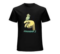 CBLDF Dinosaur Jr Bird on Hand Men T-Shirt Black S