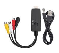 Cble adaptateur convertisseur HDMI vers AV RCA 1080P HD mle vers femelle pour TV magntoscope DVD Label