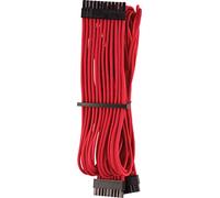 Cble ATX 24 Broches Type 4 Gen 4 Ã€ Gainage Individuel CORSAIR Premium â€“ Rouge