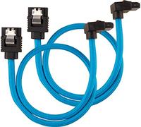 Corsair Câble SATA gainé Premium CC-8900281 - 6Gbps 30 cm 90° - Bleu