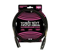 Ernie Ball Câble Microphone XLR Classique Mâle/Femelle 6m - Noir
