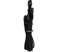 Cbles Pcie (Connecteur Double) Type 4 Gen 4 À Gainage Individuel Premium Noirs[SHU08786]