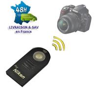 ®cBOX Télécommande infrarouge ML-L3 pour appareils photo Nikon D7100 D70s D60 D80 D90 D5200 D5100 D50 D3300 D3200