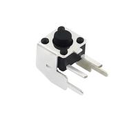 CBQZCHWDKT 10PC TS-C021 Petit support Interrupteur à clé 4,5 * 4,5 * 5m support Interrupteur à robinet Côté deux broches