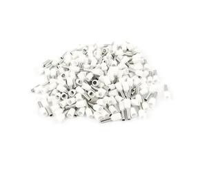 CBQZCHWDKT Lot de 200 cosses à isolées blanches E2508 14 AWG 2,5 mm²