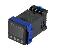 CBQZCHWDKT Relais temporisé numérique DH48S-1Z AC DC12V DH48S, cycle programmable de précision avec base de prise