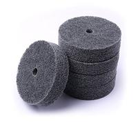 CBRIGHT 5PCS Roue de polissage de polissage de disque de ponçage de fibre de 3 pouces