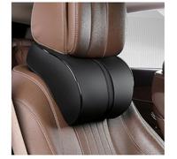 CBRWBKWHI Coussin Nuque Voiture, pour Audi A4 B9 Allroad A4 B6 8E Avant A4 B7 8E Avant A4 B8 8K Appui-tête Ergonomique Soutien Cervical Oreiller Cou Voyage Confort Accessoire Intérieur,Black