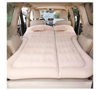 CBRWBKWHI Matelas Gonflable Voiture pour VW Passat B5 B6 B7 B8 Polo Golf Lit Gonflable Coffre SUV Matelas Camping Voiture Lit de Voyage Coffre Lit Dépliant,Beige