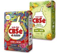 CBSé Yerba Maté avec Fruits Tropicaux 0.5 kg + CBSé Yerba Maté Gaurana 0.5 kg+échantillon (40g)| Boisson énergisante et tonique, riche en vitamines et antioxydants!