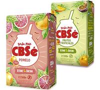 CBSé Yerba Maté avec Fruits Tropicaux 0.5 kg + CBSé Yerba Maté Pamplemousse 0.5 kg+échantillon (40g)| Boisson énergisante et tonique, riche en vitamines et antioxydants!