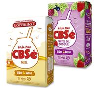 CBSé Yerba Maté Fruits de la Forêt 0.5 kg + CBSé Yerba Maté Miel 0.5 kg+échantillon (40g)| Boisson énergisante et tonique, riche en vitamines et antioxydants!