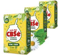 CBSe Yerba Maté Herbes de Cuyan: 3 x 0,5 kg +échantillon (40g)| Boisson énergisante et tonique, riche en vitamines et antioxydants!Accélère le métabolisme. Ne contient pas de sucre.
