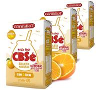 CBSe Yerba Maté Silhouette avec saveur d'Orange: 3 x 0,5 kg +échantillon (40g)| Boisson énergisante et tonique, riche en vitamines et antioxydants!Accélère le métabolisme.