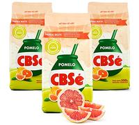 CBSé Yerba Maté Thé Pamplemousse 1,5 kg (0,5 kg x 3) | Thé maté d'Argentine | Boisson revigorante et énergisante